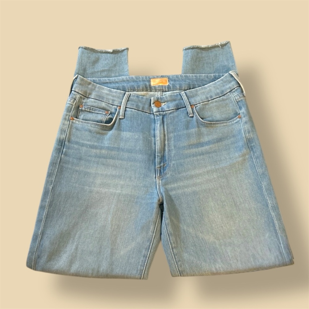 MOTHER The Looker Ankle Fray “hold my hand” size 29 - Picture 3 of 16